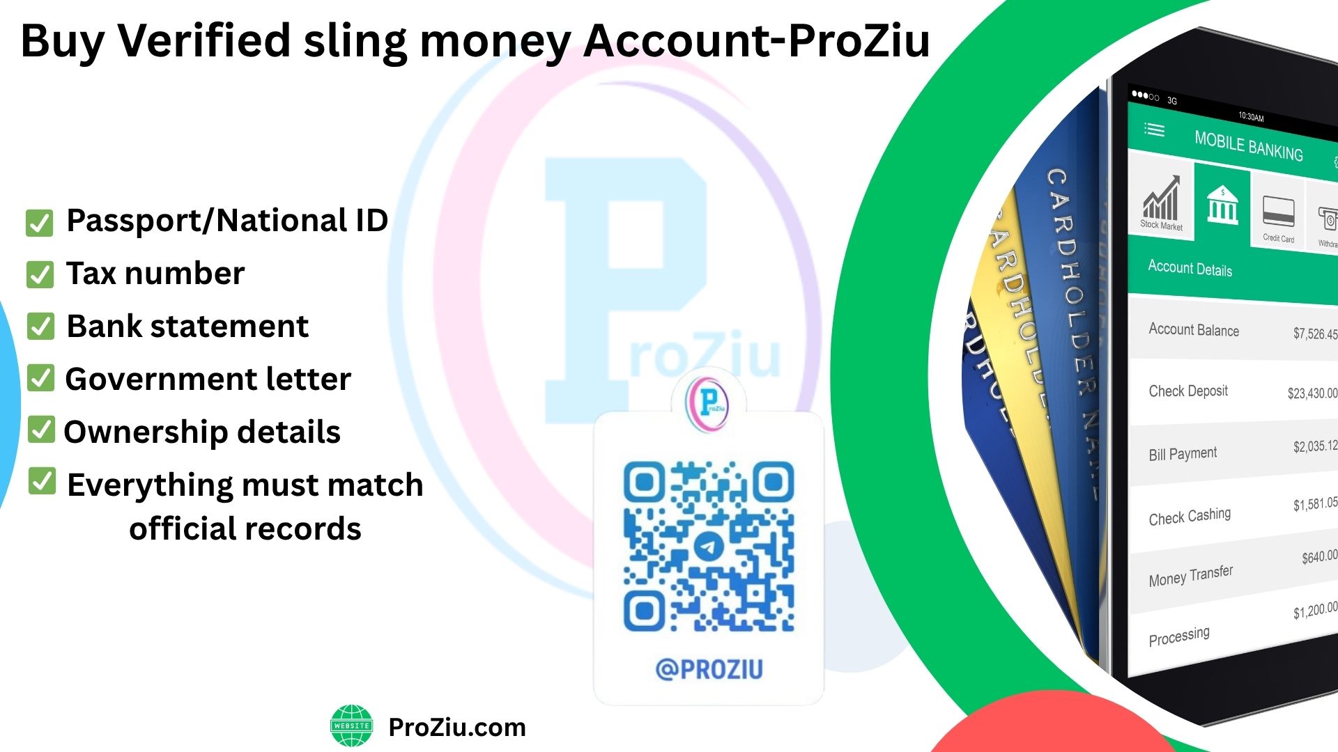 Buy Verified Sling Money Account-ProZiu
